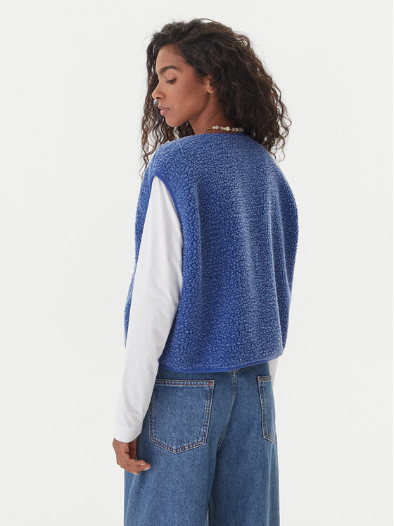 Quiksilver Quiksilver Vestă elegantă EQWPF03002 Albastru Regular Fit