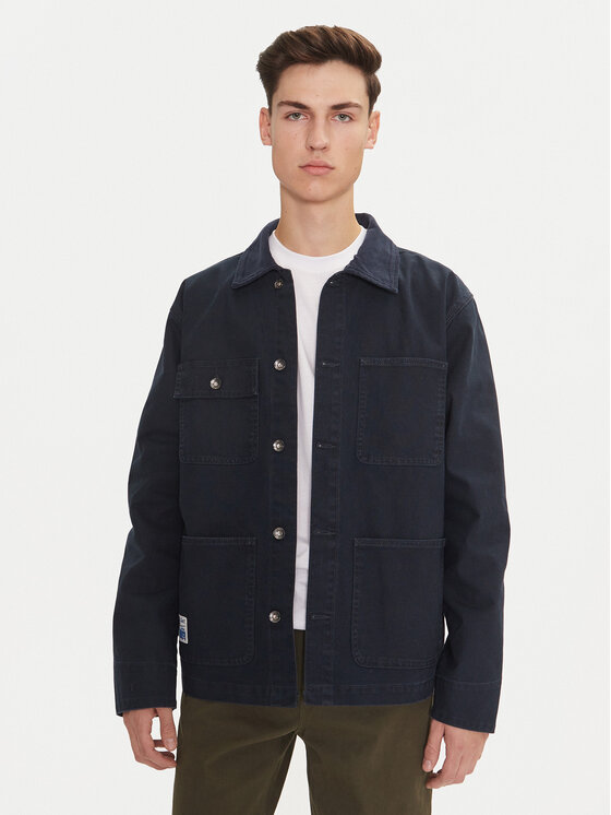 Champion Champion Košulja 220505 Tamnoplava Loose Fit