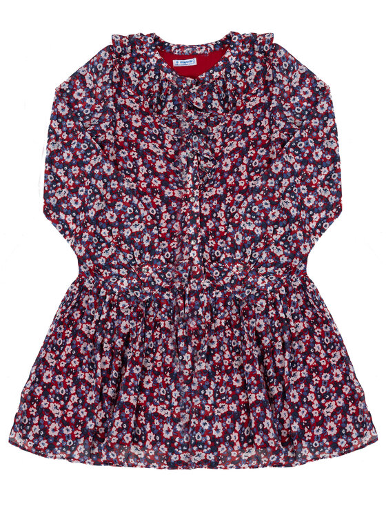 Vestito da giorno 7931 Rosso Regular Fit