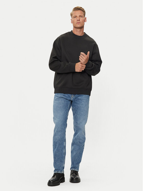 Calvin Klein Jeans Calvin Klein Jeans Majica dugih rukava J30J326145 Crna Regular Fit