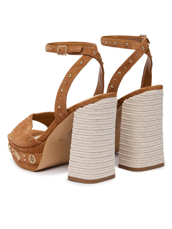 Guess Guess Sandale FLJV2C SUE03 Svijetlo smeđa