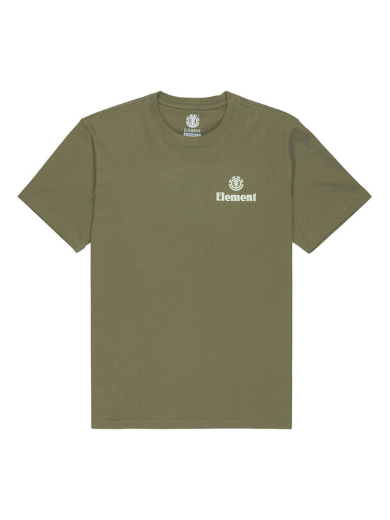 Element Element Tricou Epic ELYZT00578 Kaki Regular Fit