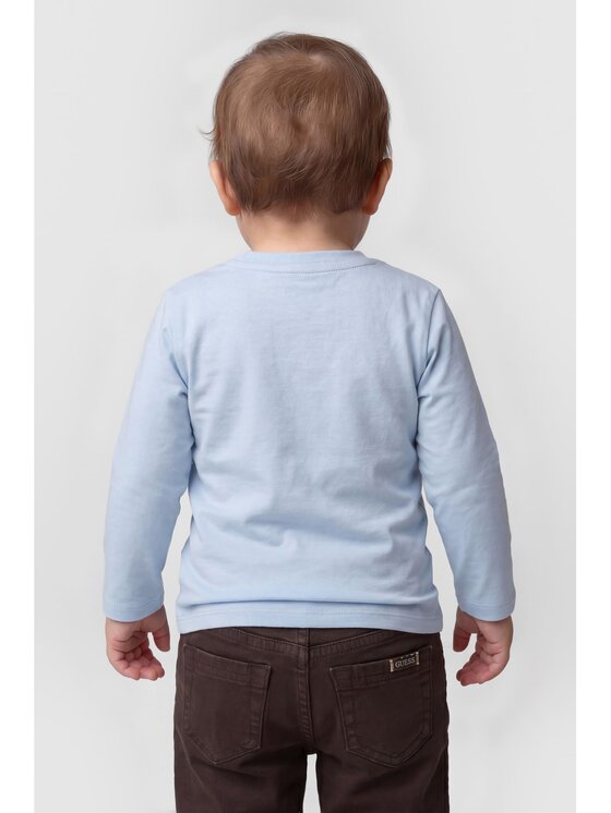 Guess Kids Guess Kids T-Shirt 183055 Modrá Classic Fit