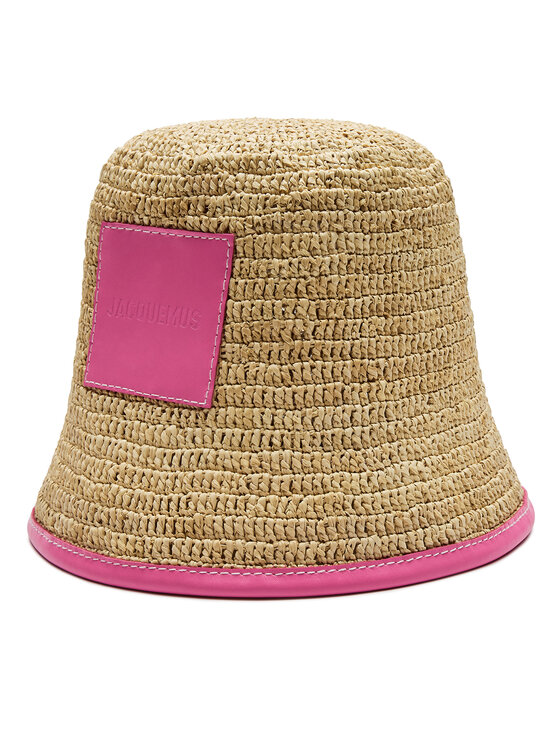 JACQUEMUS Platmale Cappello 245AC642 Bēšs