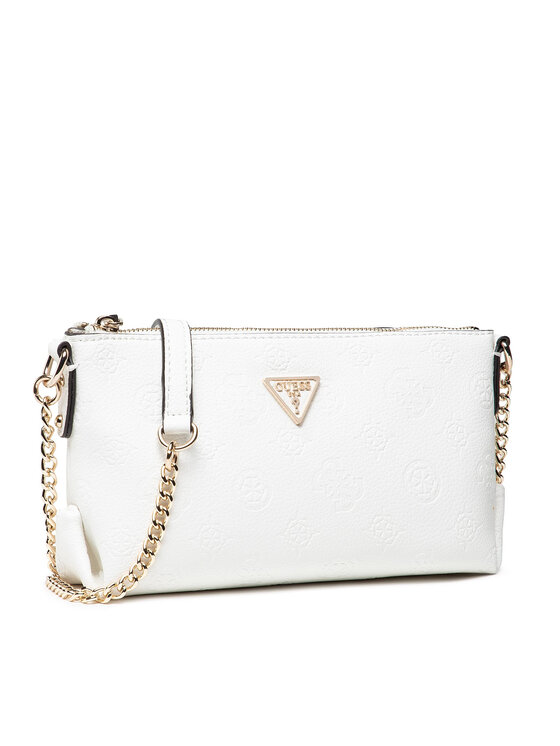 Guess Guess Soma Helaina Mini Crossbody Top Zip HWPG84 03720 Balts