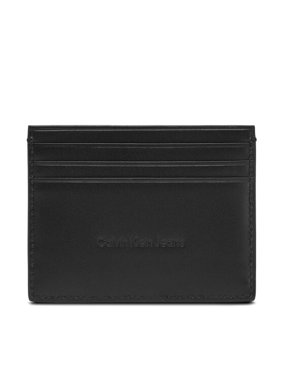 Calvin Klein Jeans Calvin Klein Jeans Kreditkartenetui Mono Logo Card Case LV04G1029G Schwarz