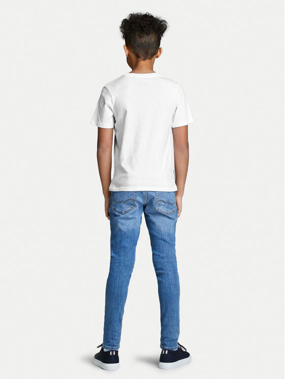 Jack&Jones Junior Jack&Jones Junior T-shirt 12152730 Bijela Regular Fit