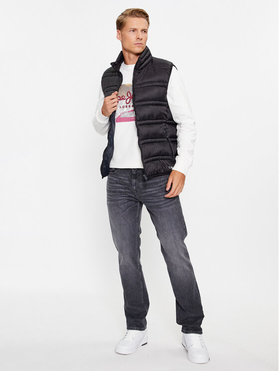 CMP CMP Γιλέκο 33K2007 Μαύρο Regular Fit