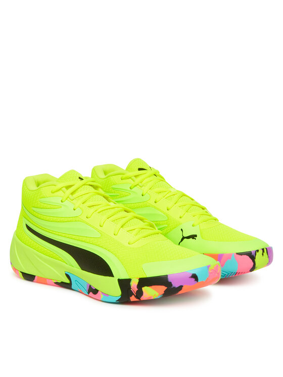 Puma Puma Košarkaška obuća Court Pro Marble 311394 02 Žuta
