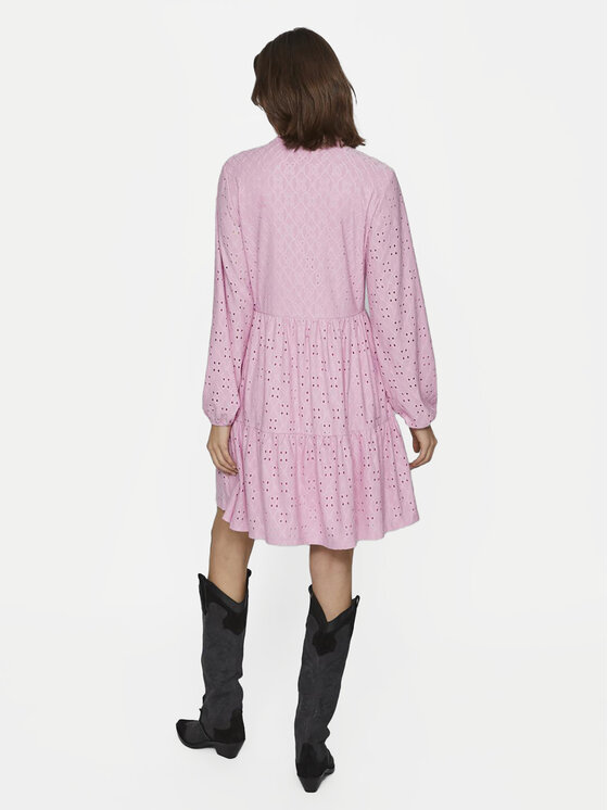 Vila Vila Vestito da giorno Kawa 14070250 Rosa Regular Fit