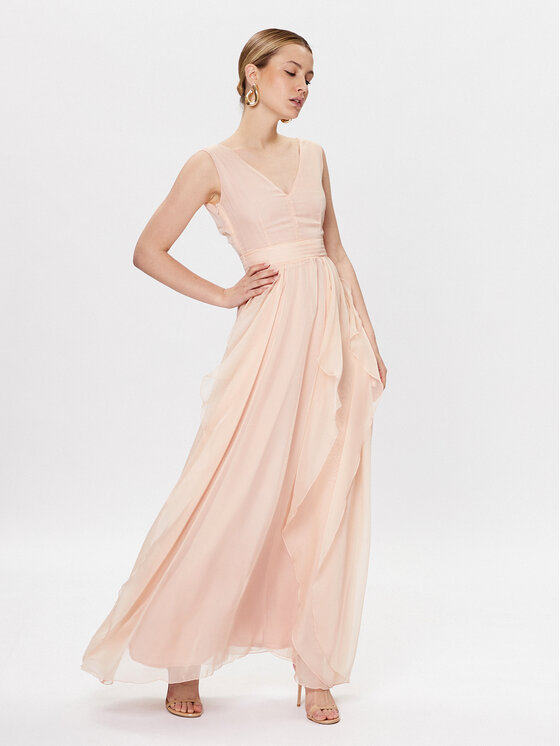 Liu Jo Liu Jo Вечірня сукня CA3384 T3384 Рожевий Regular Fit