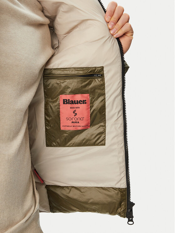 Blauer Blauer Зимно яке Adams 26WBLUC02054 Тъмнозелен Regular Fit