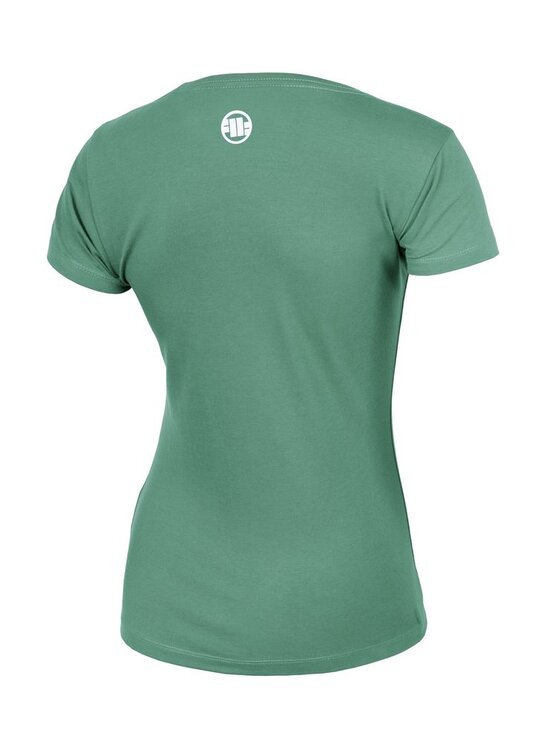 PITBULL PITBULL T-Shirt Koszulka damska Brush XL Zielony Regular Fit