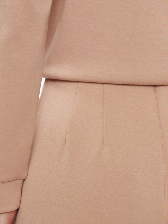 United Colors Of Benetton United Colors Of Benetton Spodnie dzianinowe 3UNN3F03B Beżowy Relaxed Fit