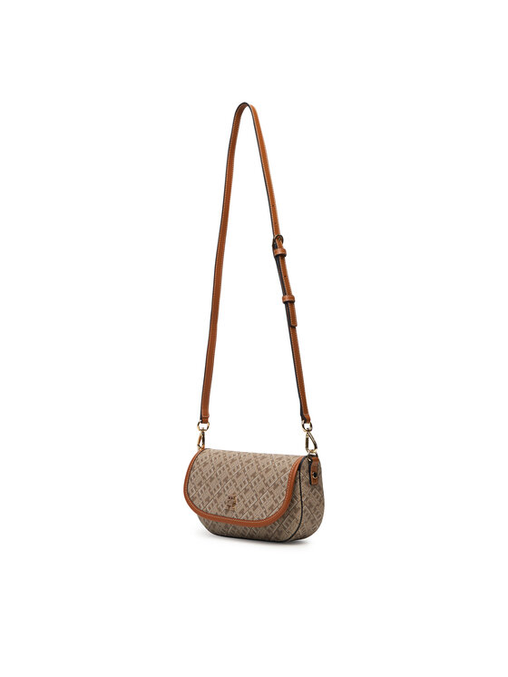 Tommy Hilfiger Tommy Hilfiger Τσάντα Th Monoplay Saddle Bag AW0AW19172 Ανοιχτό μπεζ