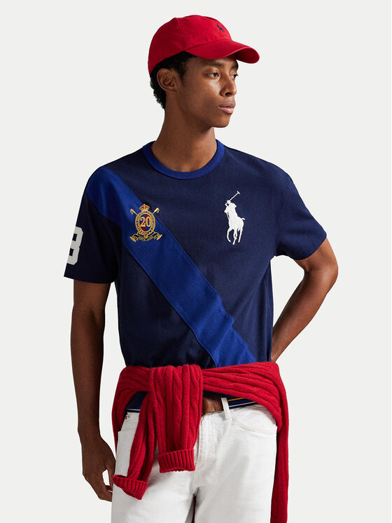 Polo Ralph Lauren Polo Ralph Lauren T-shirt 710981767003 Blu scuro Regular Fit