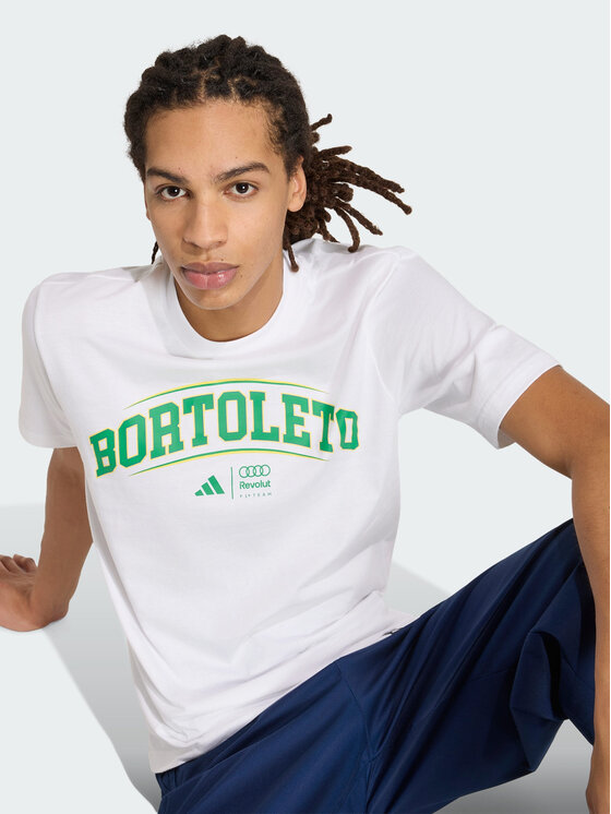 adidas adidas T-Shirt 165226 Biały Regular Fit