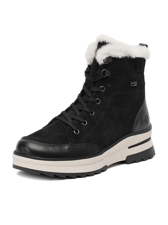 Remonte Remonte Schnürschuhe CEO-D2B76-03 Schwarz