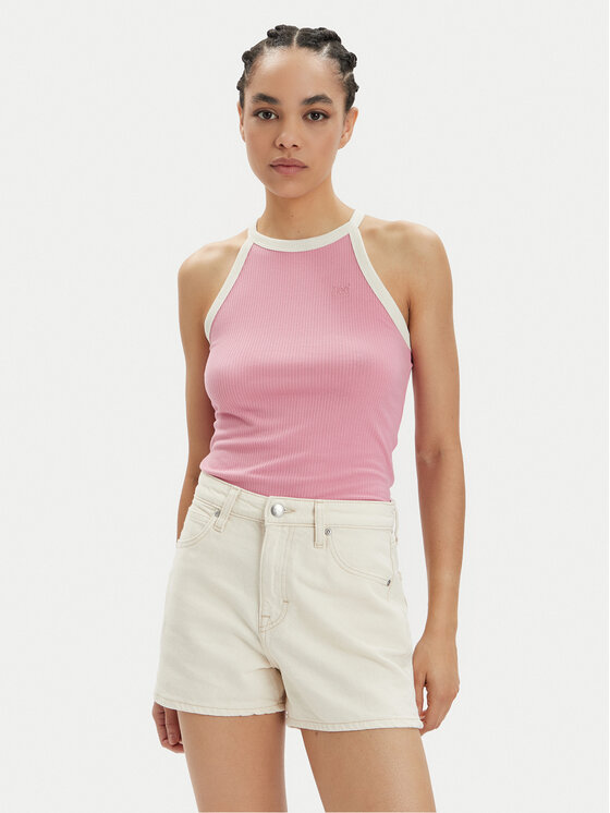 Lee Lee Felső 112350227 Rózsaszín Slim Fit