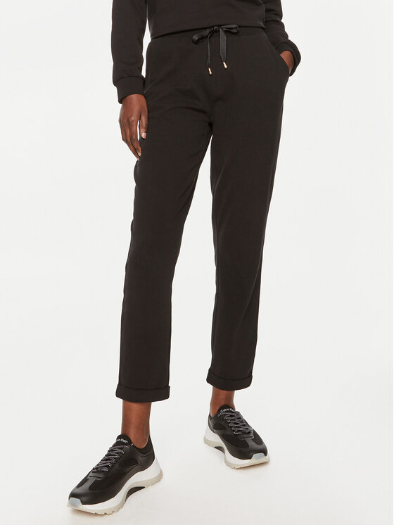 Liu Jo Sport Liu Jo Sport Tiesus sijonas TF4193 J4523 Juoda Slim Fit