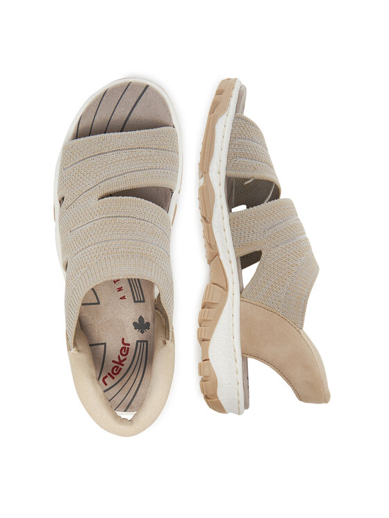 Rieker Rieker Sandalen 68895-64 Beige