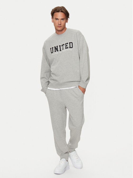 United Colors Of Benetton United Colors Of Benetton Суитшърт 342ZU1094 Сив Regular Fit