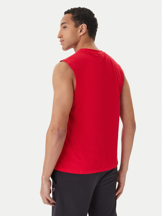 Reebok Reebok Tank top marškinėliai Bradshaw RK25560CCM Raudona Regular Fit