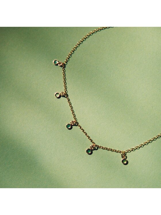 Giorre Giorre Choker 8125_82604 Żółte złocenie