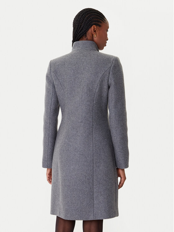 Rinascimento Rinascimento Cappotto di lana CFC0126218003 Grigio Regular Fit