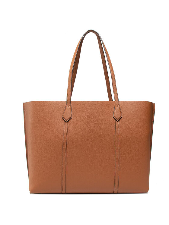 Tory Burch Tory Burch Ročna torba Perry Triple - Compartment Tote 8192 Rjava