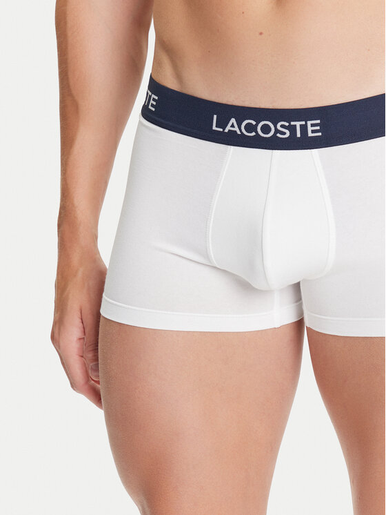 Lacoste Lacoste Набір з 5 пар боксерів 5H1292 Білий