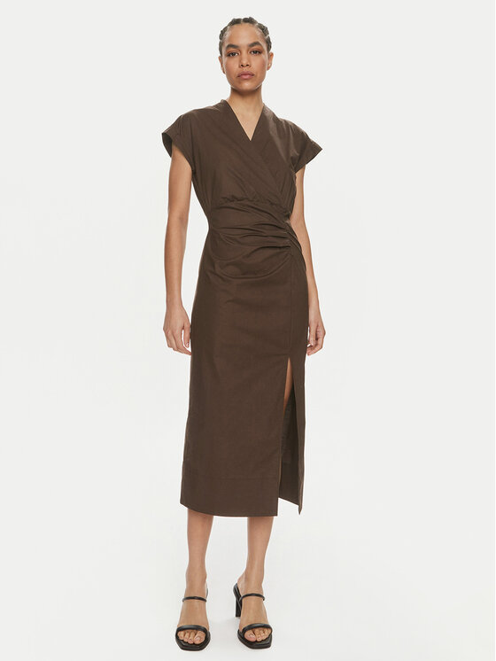 Marella Marella Poletna obleka Recoaro 2413221242 Rjava Regular Fit