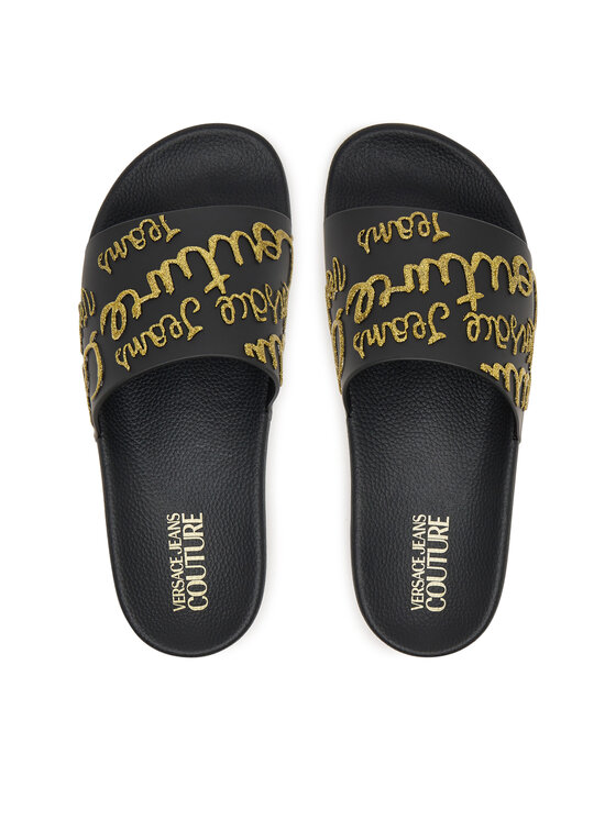 Versace Jeans Couture Versace Jeans Couture Šlepetės 79VA3SQ1 Juoda