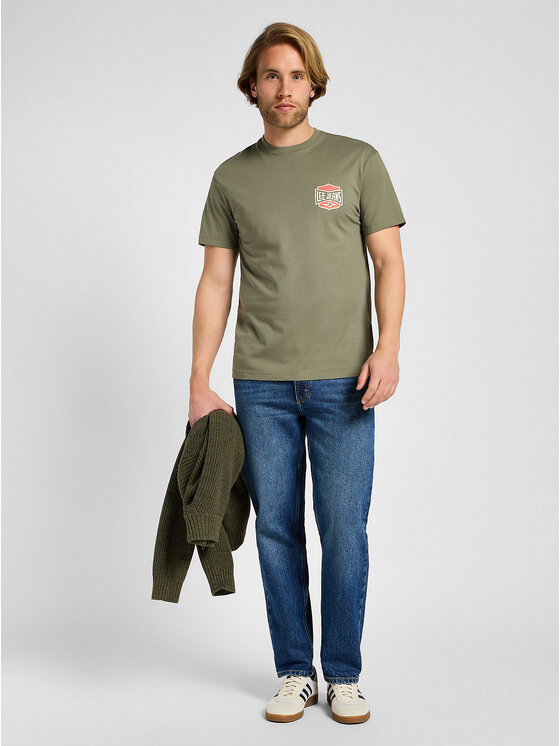 Lee Lee Jeansy OSCAR Niebieski Regular Fit