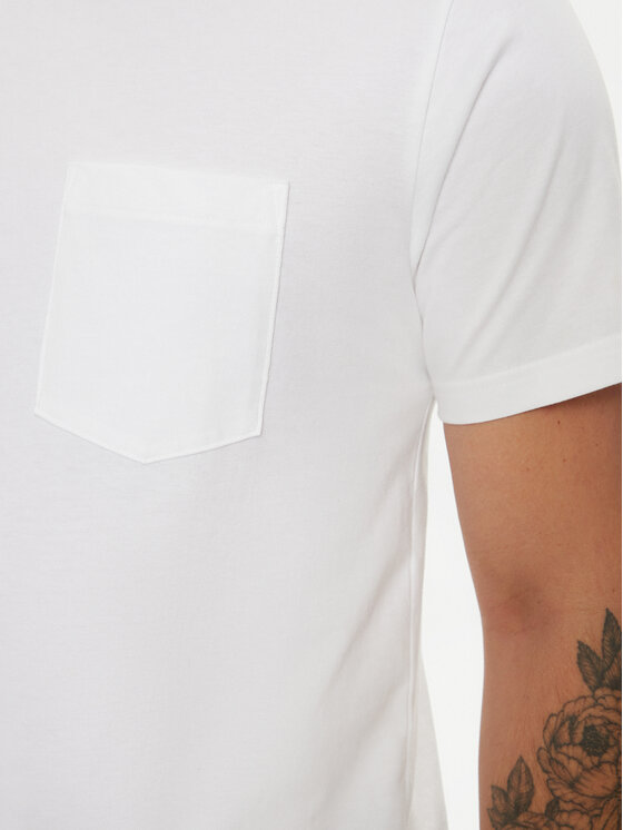 Gap Gap T-Shirt 507947-00 Bílá Regular Fit
