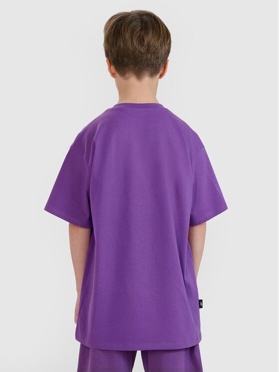4F 4F T-shirt 4FJRSS25TTSHM2641-51S Viola Oversize