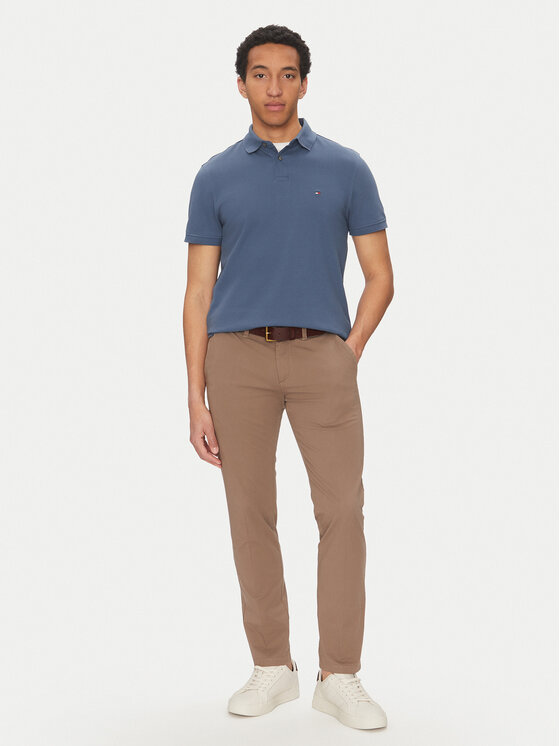Tommy Hilfiger Tommy Hilfiger Polo 1985 MW0MW17770 Niebieski Regular Fit