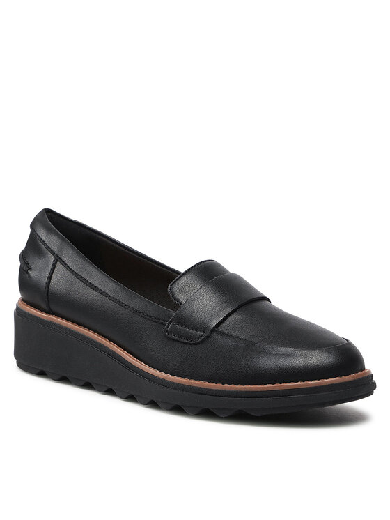 Clarks Clarks Loaferice Sharon Gracie 261568164 Crna