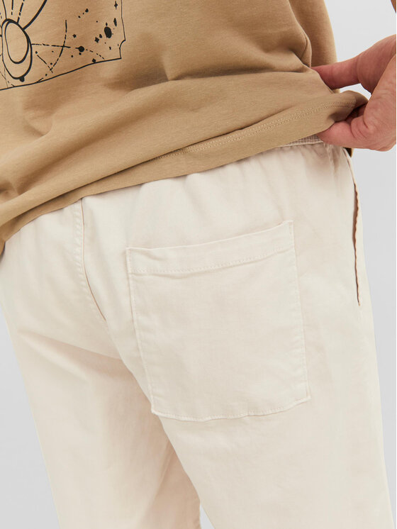 Jack & Jones Jack & Jones Pantaloncini di tessuto St Lewis 12229946 Beige Regular Fit