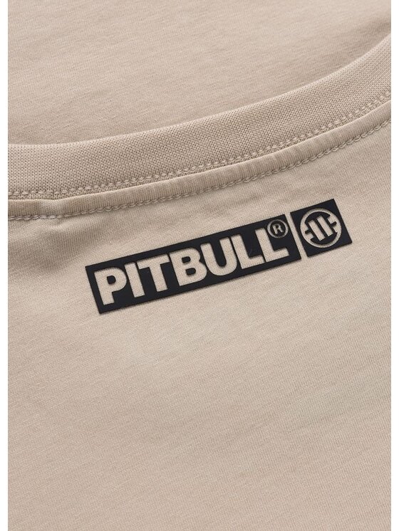 PITBULL PITBULL T-Shirt HILLTOP Beżowy Regular Fit