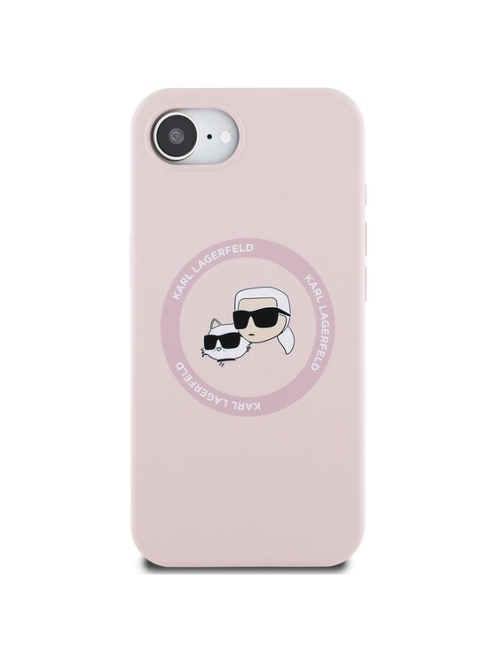 KARL LAGERFELD KARL LAGERFELD Etui na telefon Apple iPhone 16e Różowy