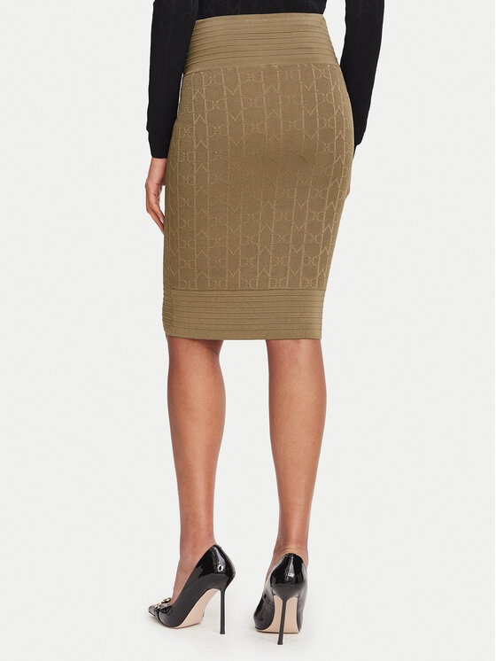 Marciano Guess Marciano Guess Spódnica ołówkowa G6YD07 Z1013 Brązowy jasny Slim Fit