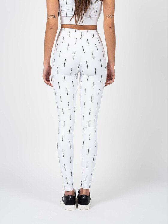 John Richmond John Richmond Leggings UWA22011LE Bianco Skinny Fit