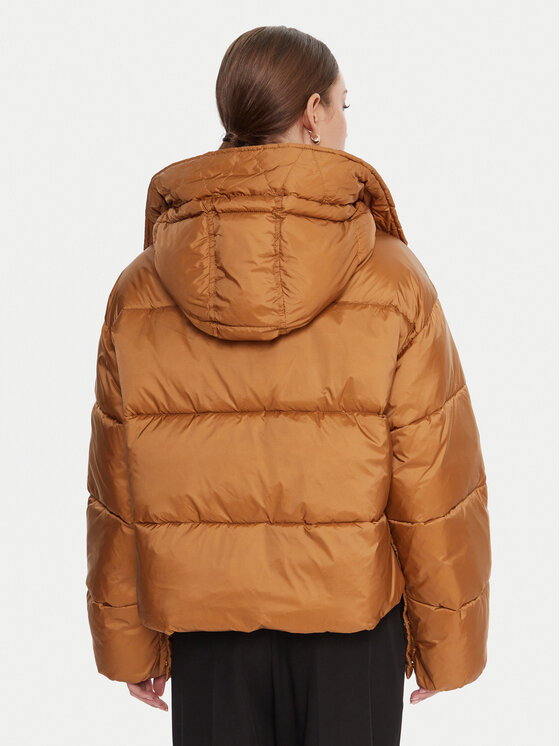 PINKO PINKO Ziemas jaka Imparso Imbottito 105656 A2TF Bēšs Regular Fit