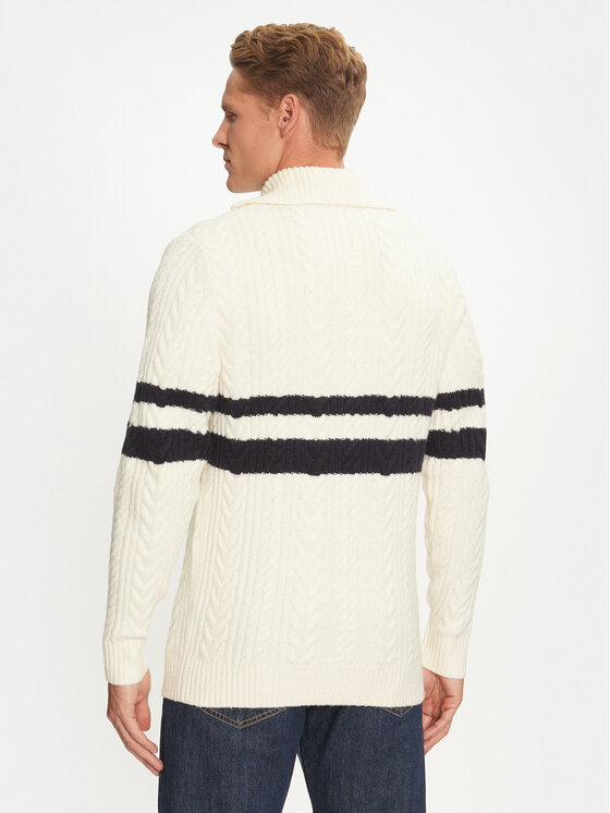 Guess Guess Sweter M4BR12 Z3HA2 Écru Regular Fit