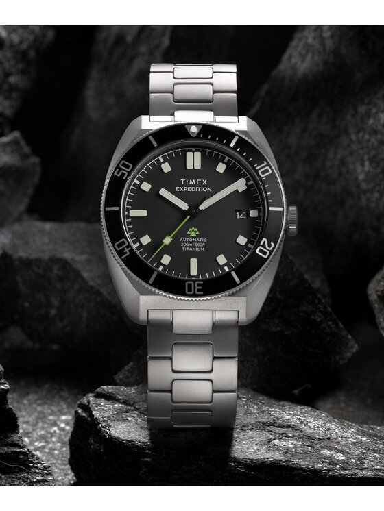Timex Timex Hodinky TW2Y63800 Šedá
