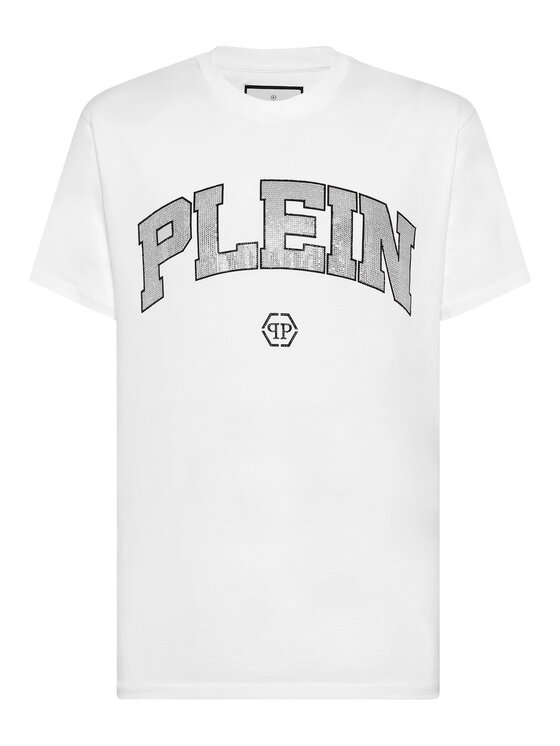 PHILIPP PLEIN PHILIPP PLEIN T-Shirt 14939 Biały Regular Fit