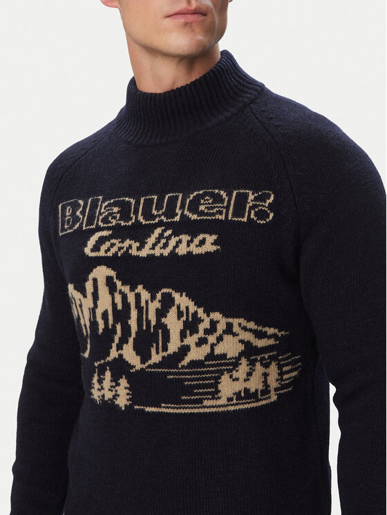 Blauer Blauer Rolák Pianozey 26WBLUM10616 Modrá Regular Fit
