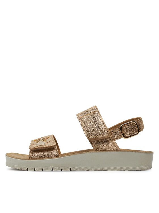 Geox Geox Sandale J S.Costarei G. A J15EAA 000BN C2005 S Zlatna