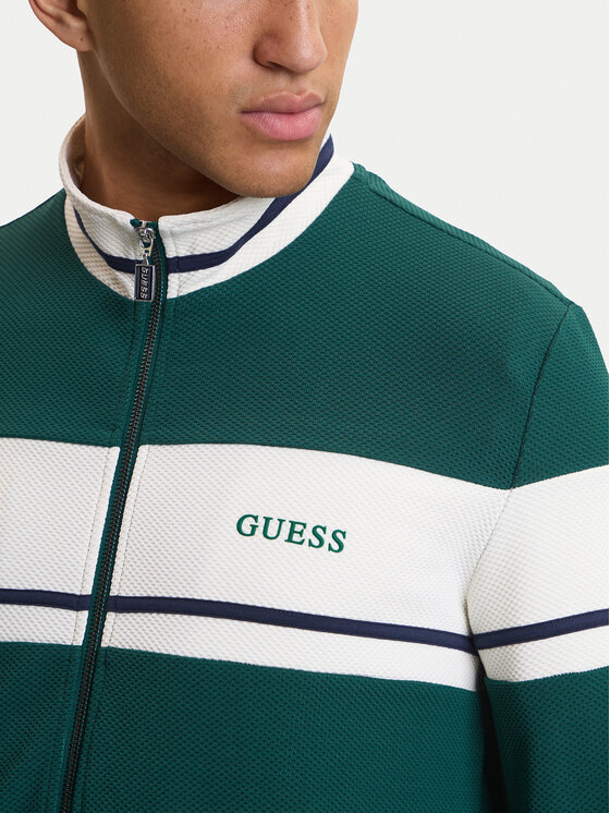 Guess Guess Pulóver Z6GQ29 K3212 Zöld Regular Fit